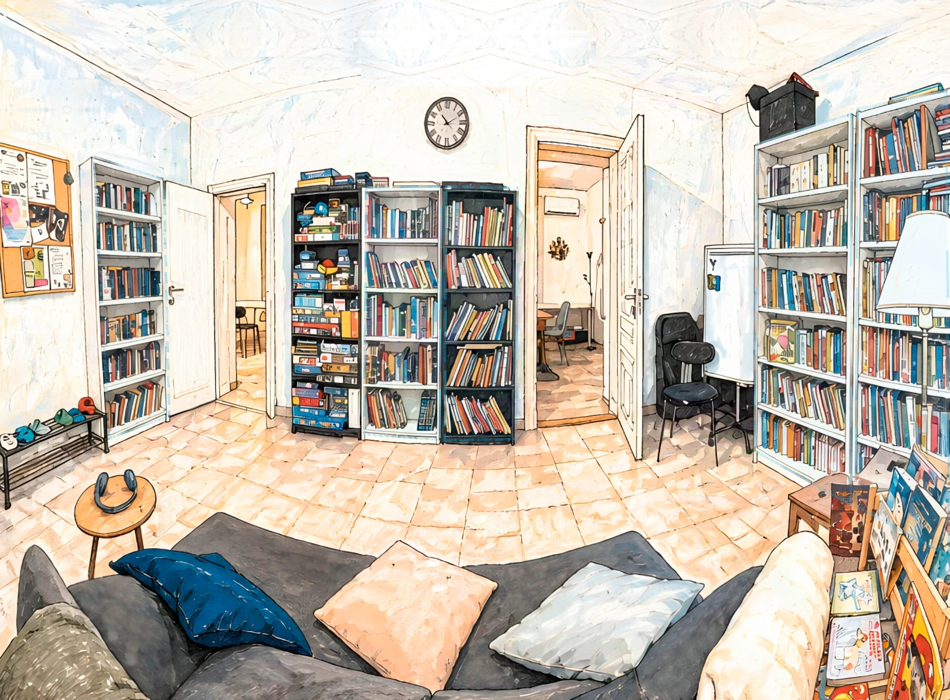 The library room